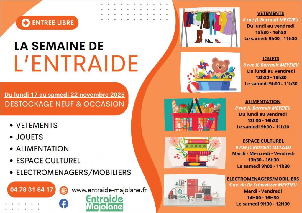 Semaine de l'entraide majolane