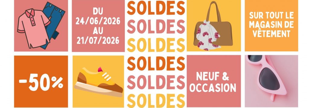 Soldes d'été 2026 de l'entraide majolane